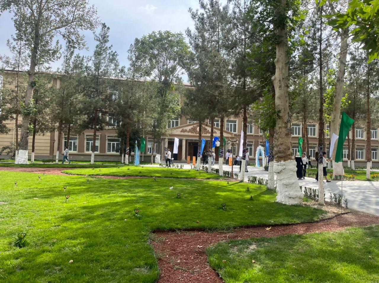 Campus Pathway and Building