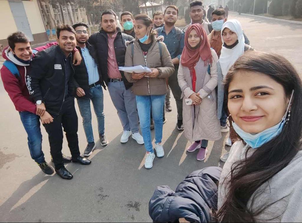 Students Group Selfie