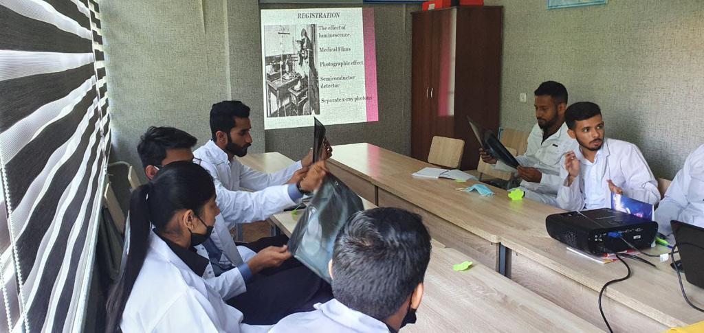 Students Studying X-Rays